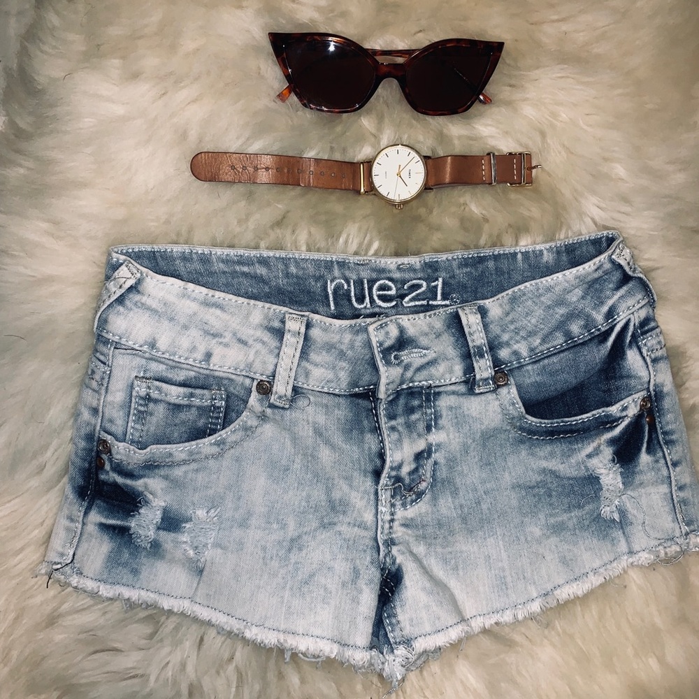 Jean shorts